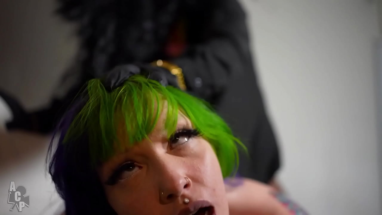 Gibby Invites Two Goth Chicks To His Crib And Fucks Them Both