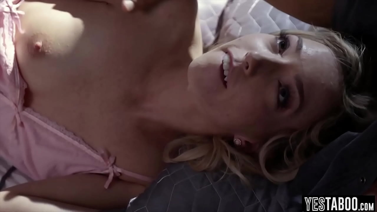 Cute teen rough fucked by a horny old dude at a sleepover night