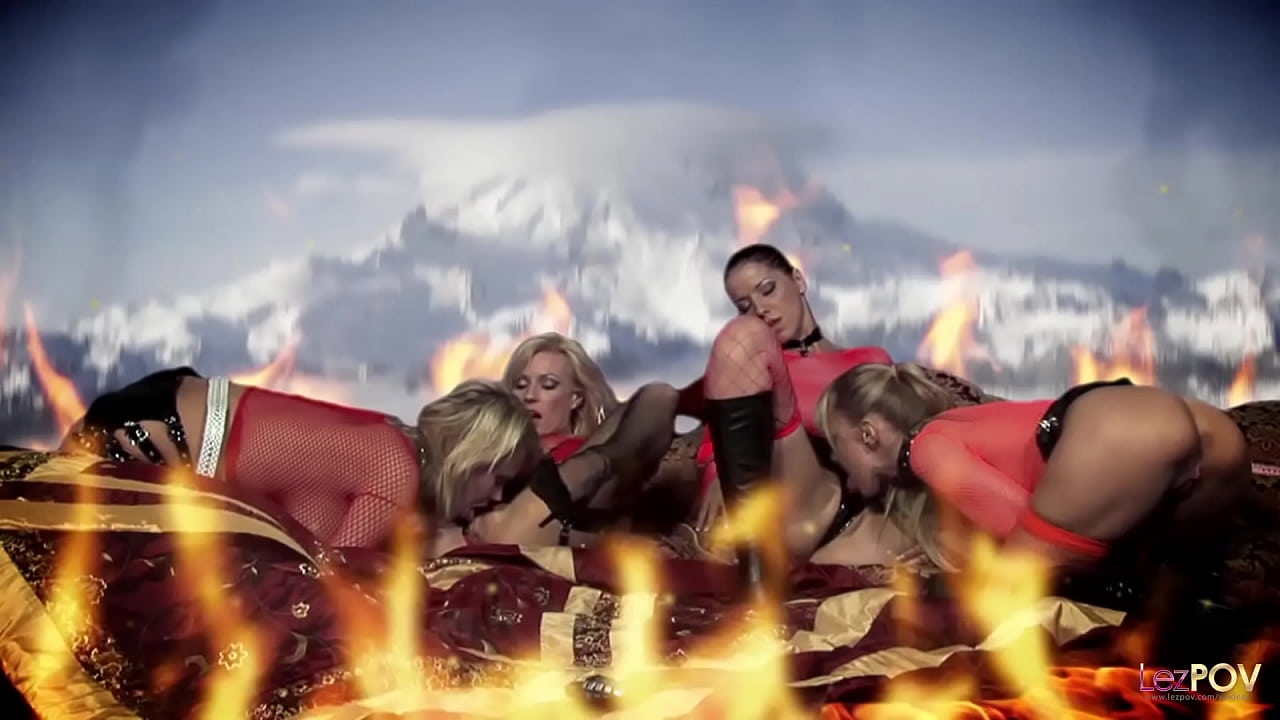 Big tits lesbian babe joins her friends around the campfire, she wants to learn everything there is to know about the army. But first, they will teach her something else, which starts with getting naked.