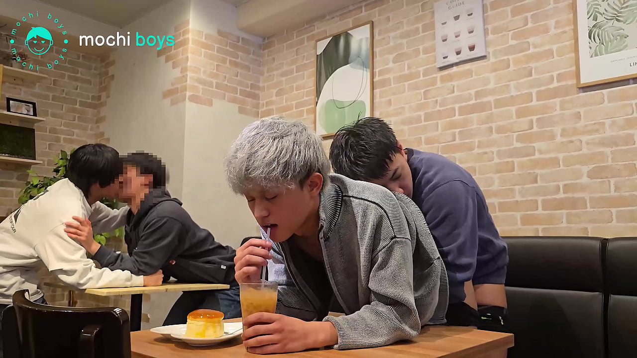 Blowjob and Sex in the Public Cafe