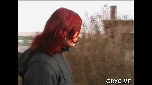 Blindfolded playgirl takes a bone