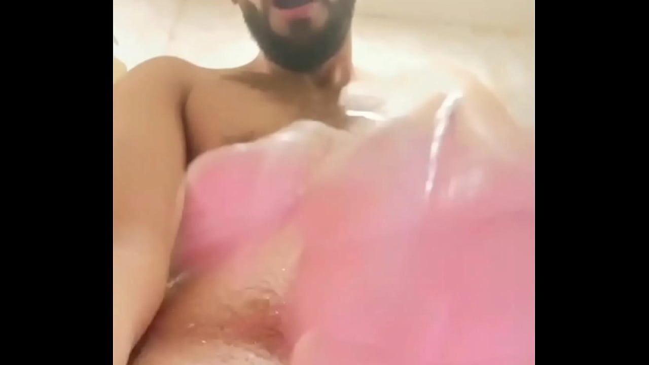 Beautiful Latino Jerking His Big Uncut Cock In The Shower Until He Cums And Eats His Own Load