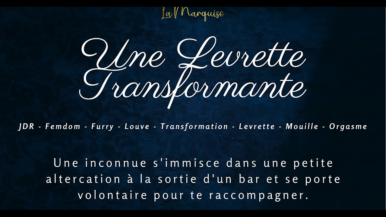Une Levrette Transformante - French audio porn furry