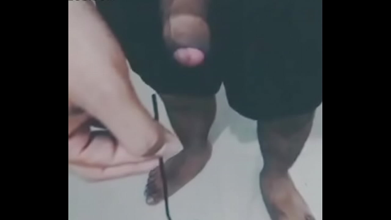 Inserted full length wire and spring out