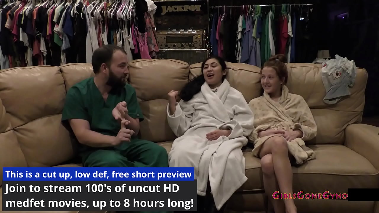 $CLOV - Jasmine Rose Embarrassed As She Undergoes Her Mandatory College Gynecological Exam At Doctor Tampa And P.A. Stacy Shepards Gloved Hands ONLY At GirlsGoneGyno