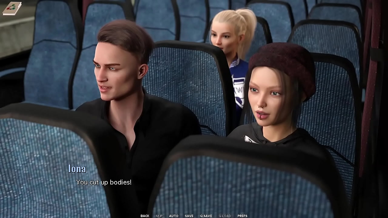 Taboo University #59 - Hot Emo Girl Drinks All My Juicy Cum In A Public Bus