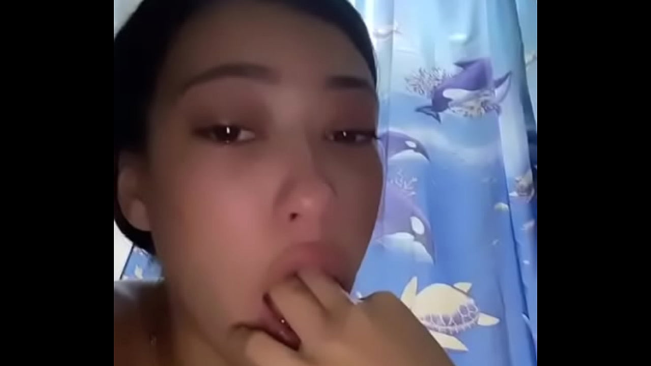 Latina practices puking with her fingers to be a better whore