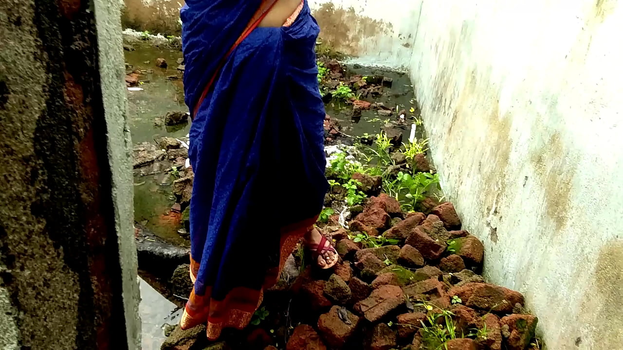 Father caught stepson fucking his stepmother in dense forest