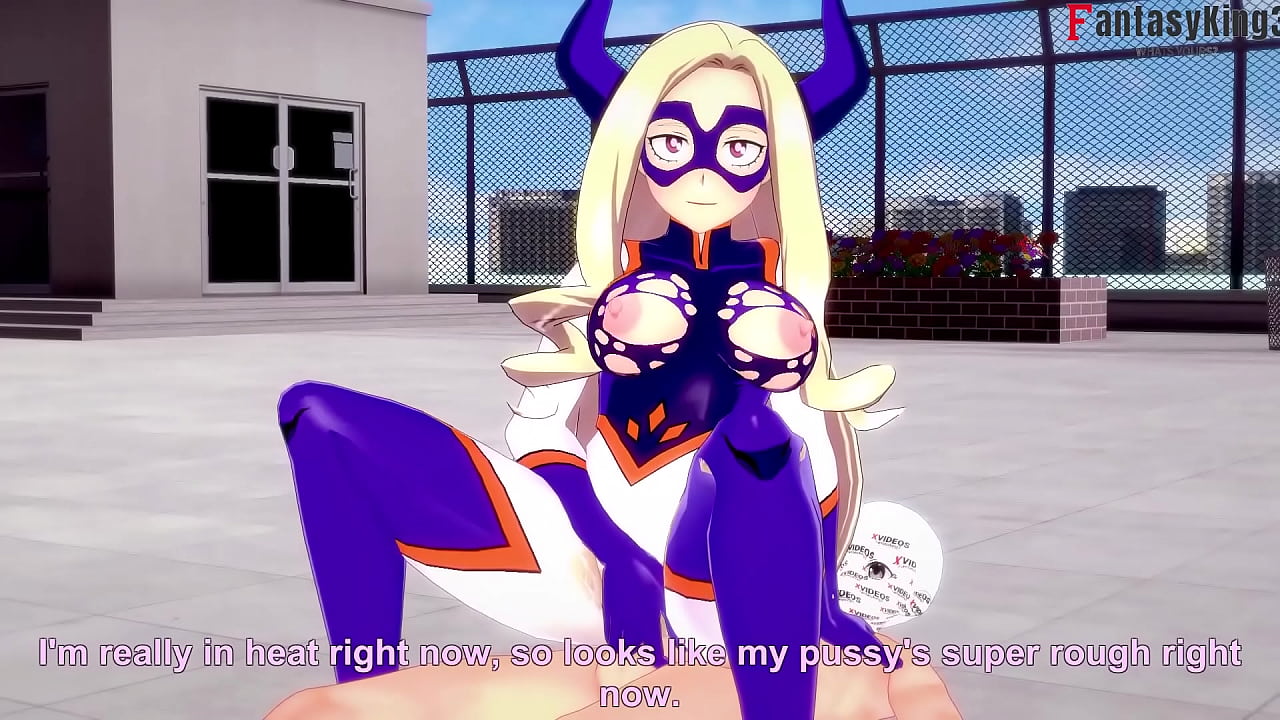 Yu Takeyama having sex naked in a roof super sexy hero | Boku no hero | short