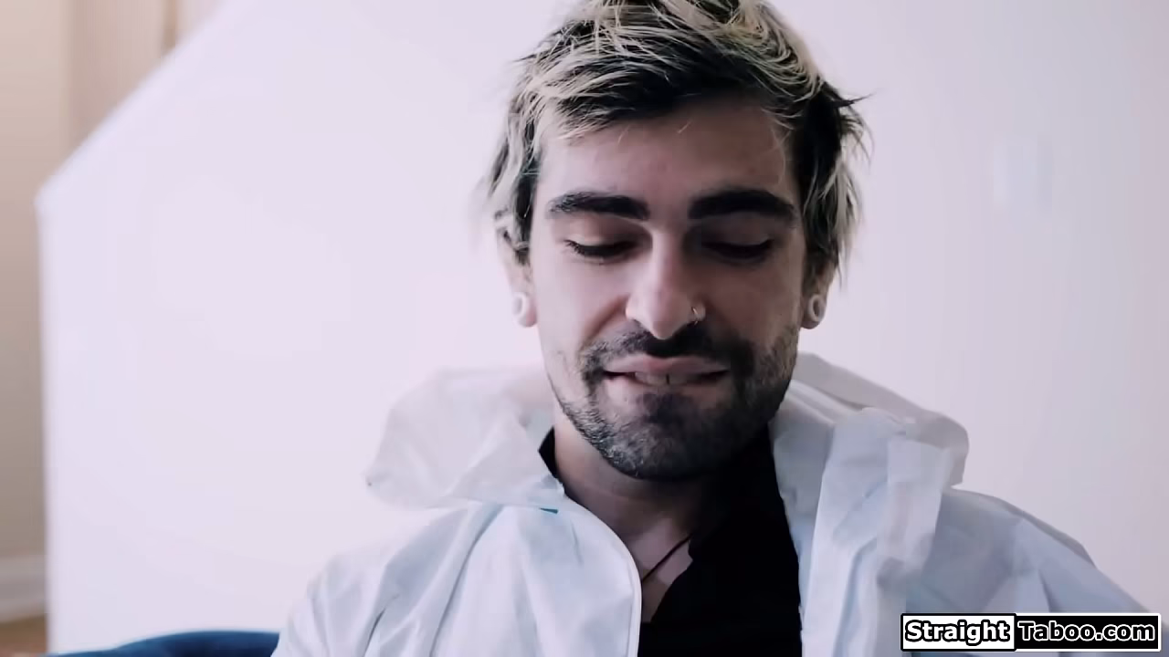 Lola Fae and her bf wear protective clothing due to the pandemic.They are still horny and the small tits babe starts to masturbate while he jerks off