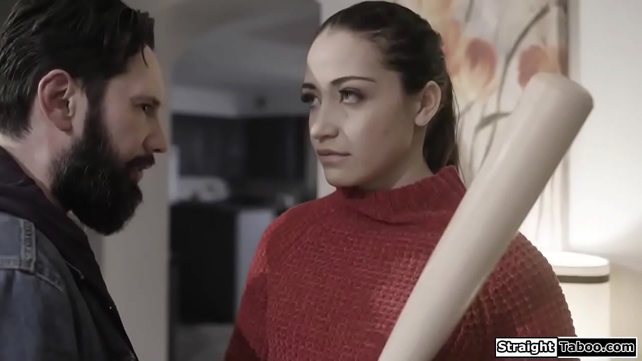 Small tits babe finds out a hacker has been sharing her nudes and lets him fuck her.She gives a bj and he fingers her cunt.Then the brunette is fucked