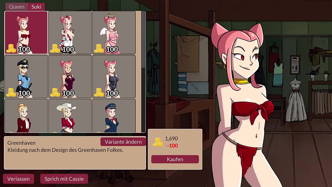 Queen&rsquo;s Brothel #7 Outfits von Cassie