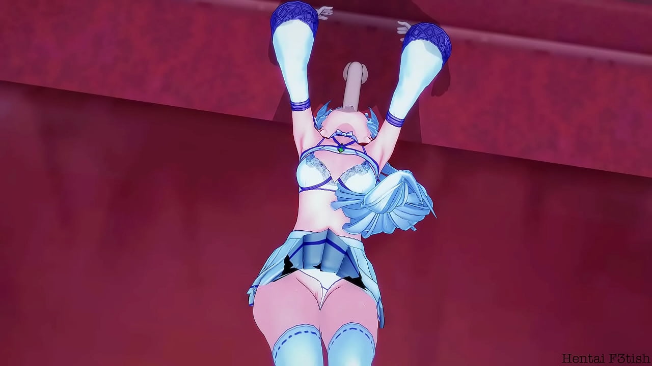 Emilia hentai: Caresses Her Lover