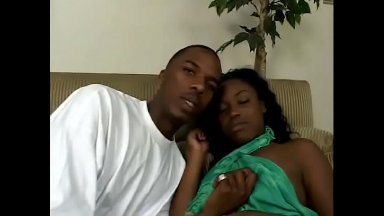 Ebony babe sucks hard black schlong then gets fucked in all positions