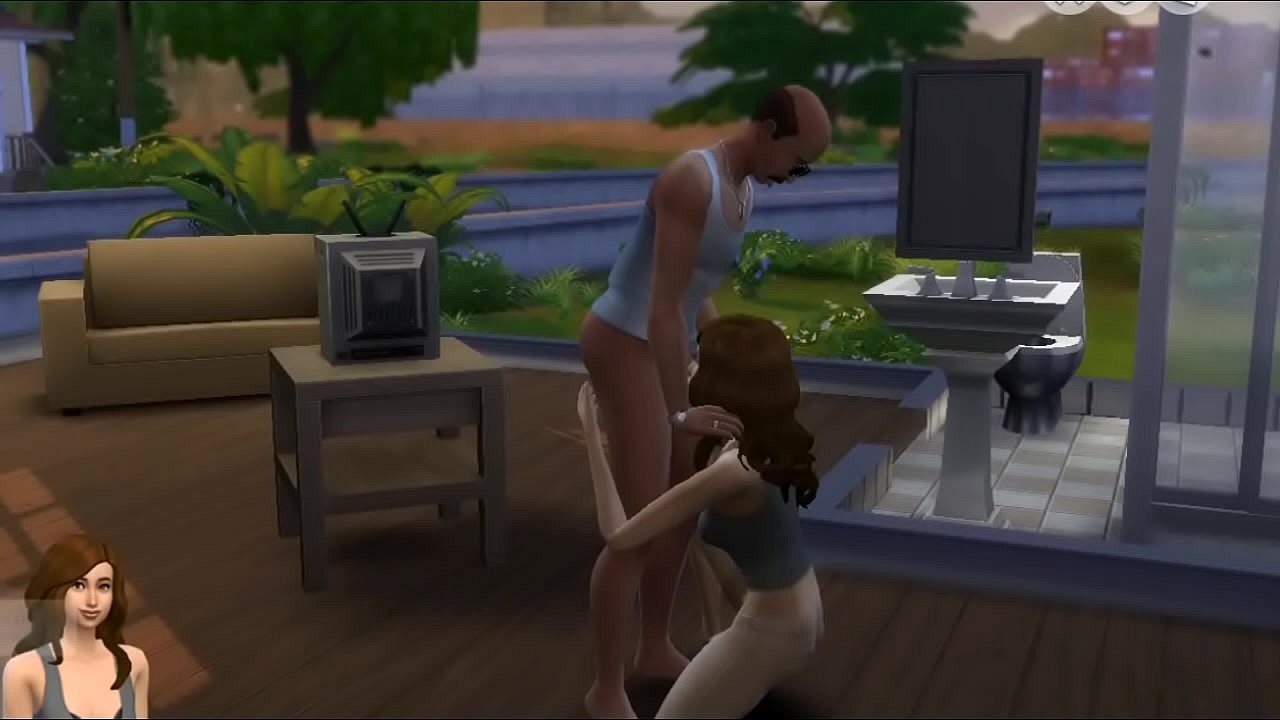 Maduro vuelve puta a la vecina Sexo rudo sims 4
