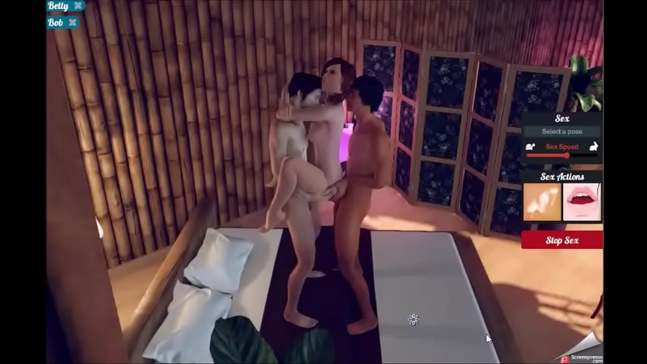 3Somes on 3DXChat (MMF)