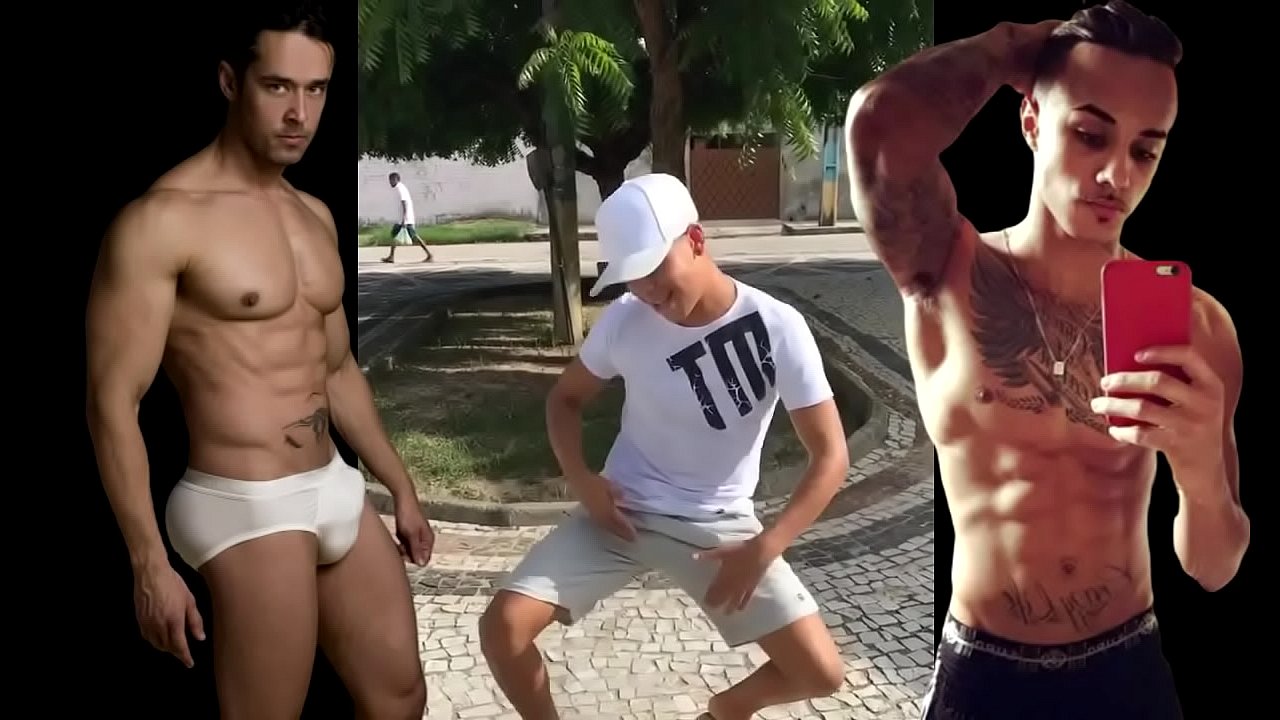 Dan&ccedil;ando brega funk com  rola balan&ccedil;ando de cueca