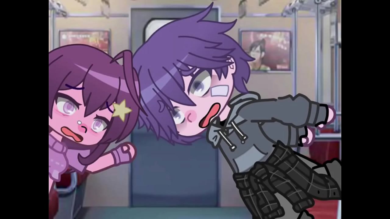 Boy and girl get freaky in train