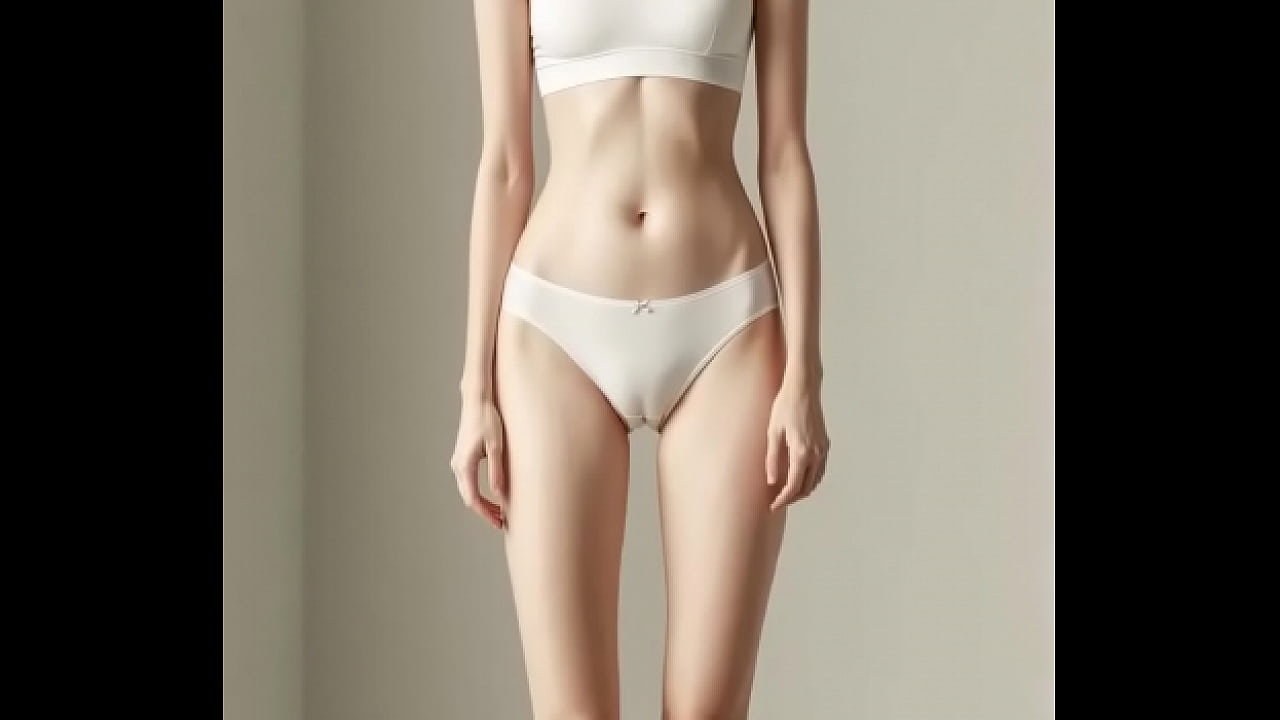 蒙住眼睛的女孩的内衣