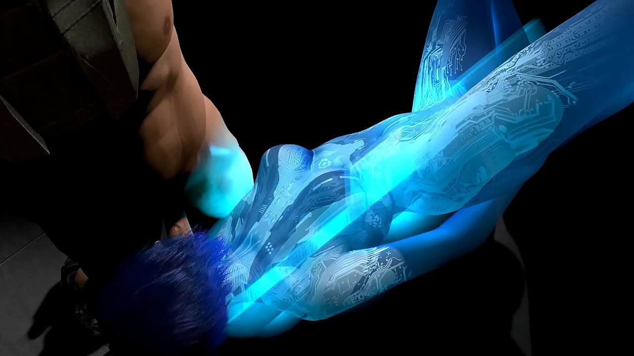 Cortana Sucking Master Chief's Dick