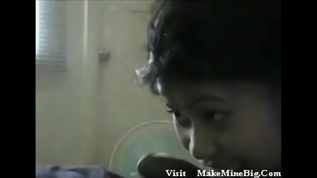 Asian babe eats black dick