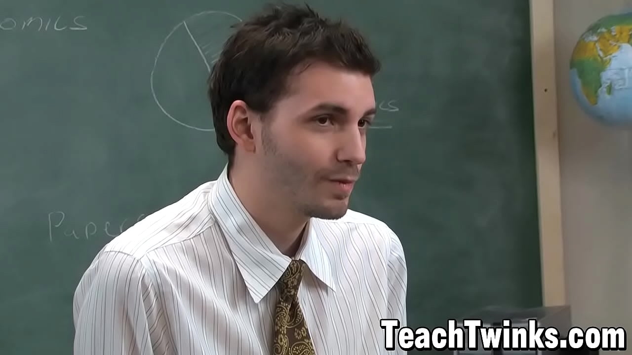 Dominant teacher seduces cute student