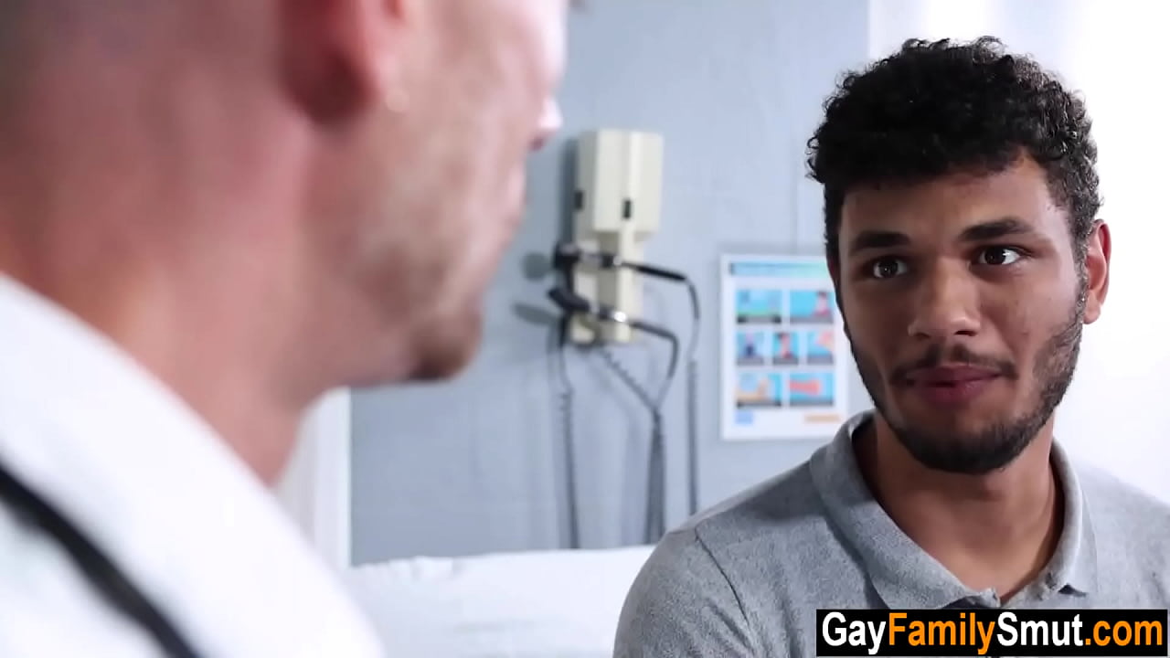 Doctor stepfather sucks step-sons bbc then fucks him bareback