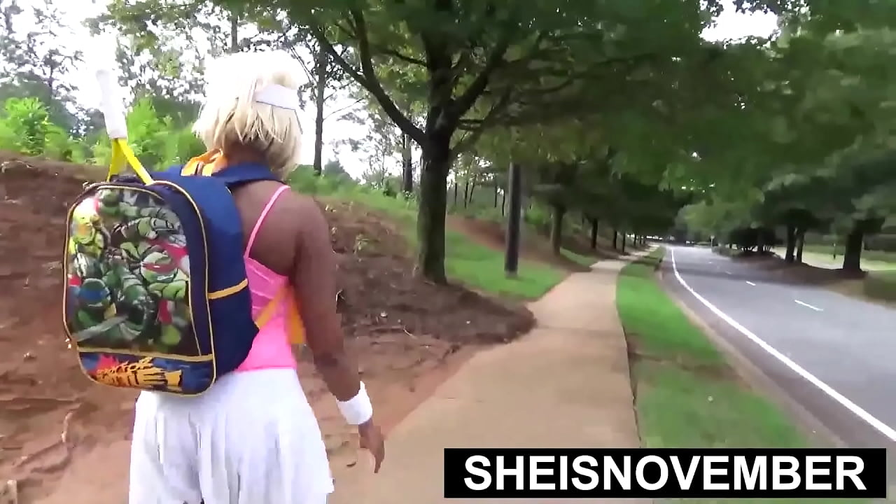 She Must Pay For A Lost Bet With No Money, Getting Her Tiny Throat Fucked POV, Pretty Redbone Babe Sheisnovember Huge Saggy Heavy Tits And Perky Nipples Out While Eat Large Erect Dick And Cum Dripping On Chest Sensual Erotica By Msnovember