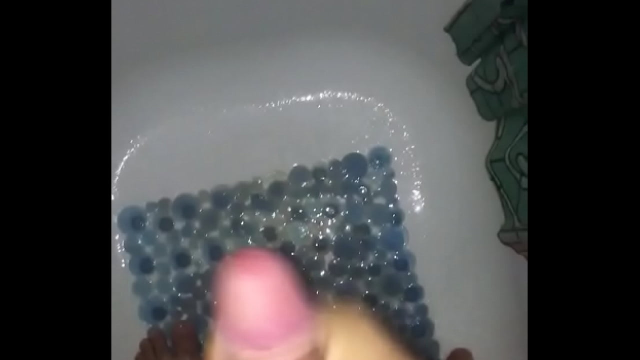 Jerking it in the shower