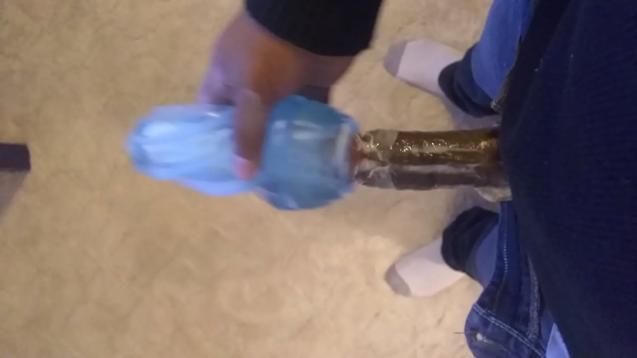 Solo cumming after a long day