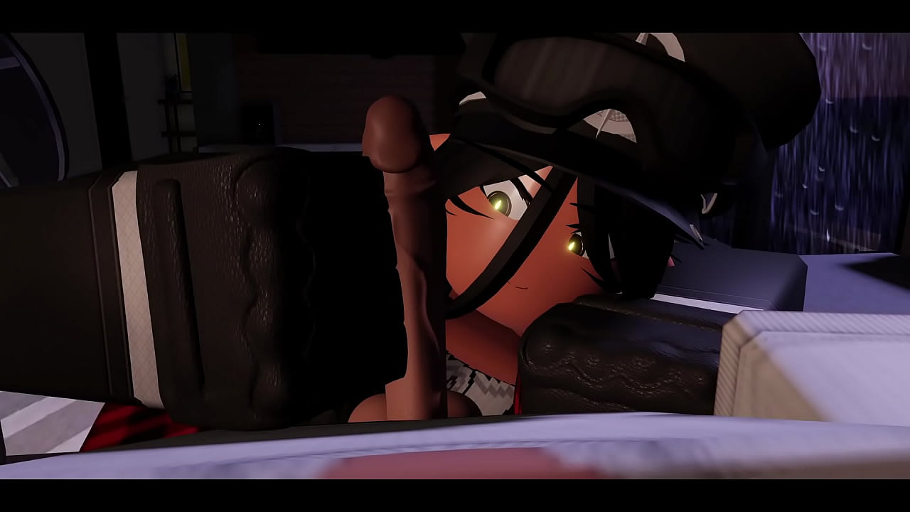 Aggressive deepthroat at home