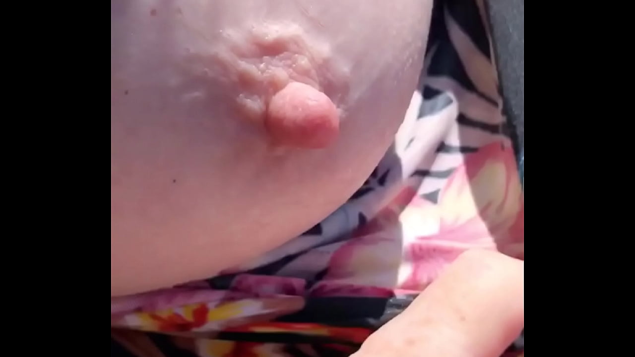 Chilly rock hard nipples