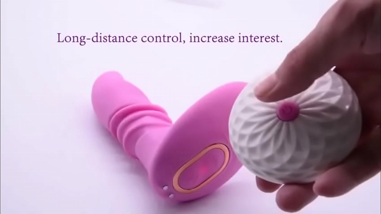 WIRELESS AUTO THRUSTING DILDO VIBRATOR SEX TOY REVIEW