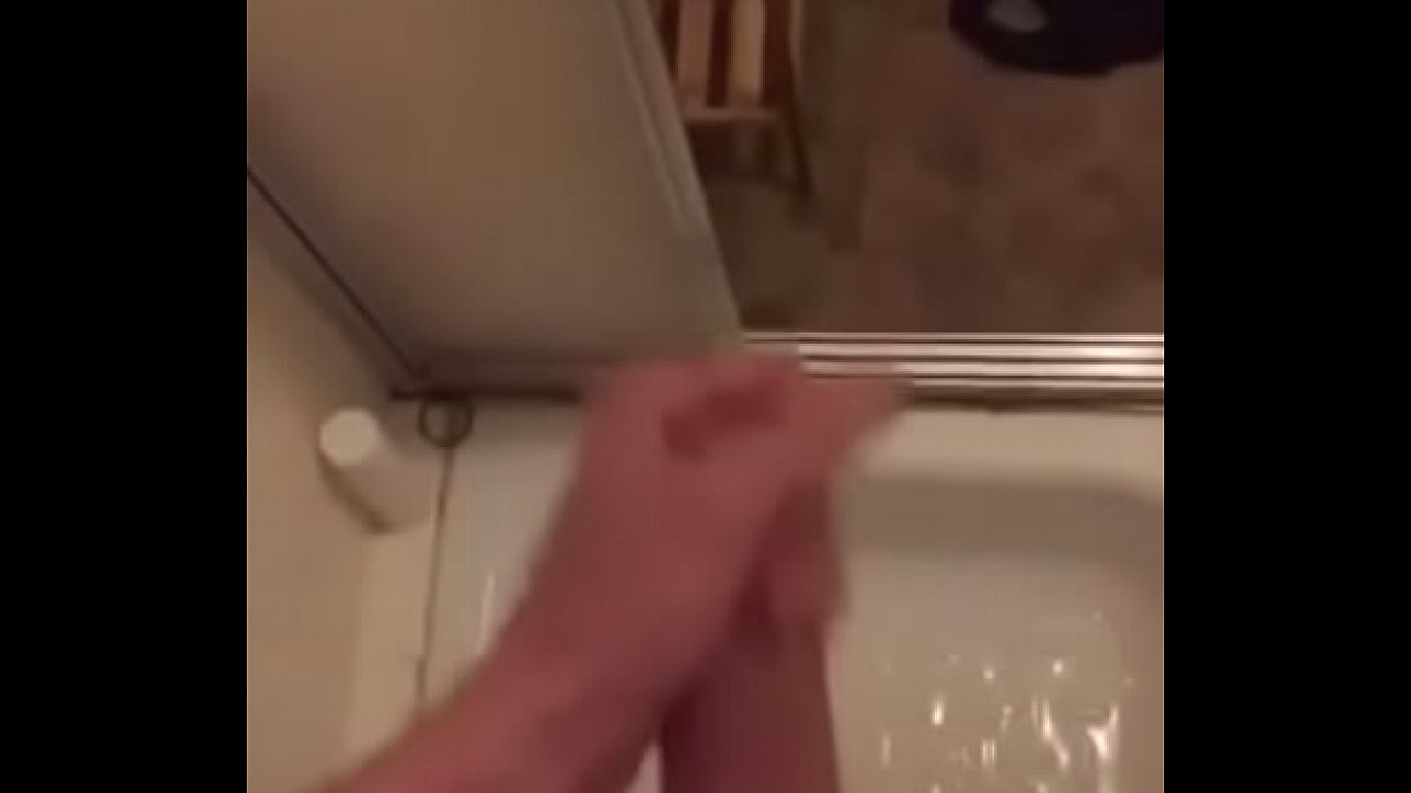 Playing with my cock