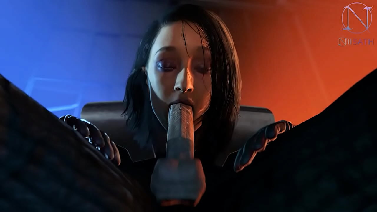 The inquisitor Trilla Suduri giving head to her big boss (Niisath)