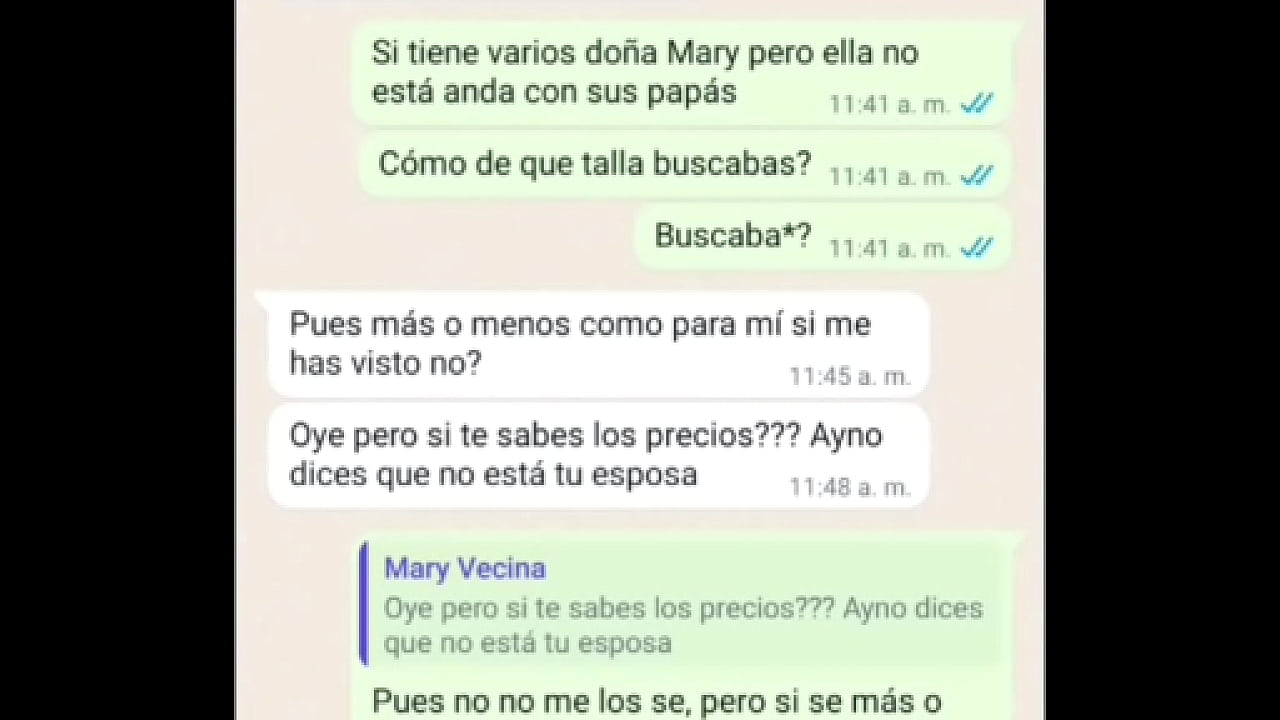 CHAT CALIENTE CON LA SE&Ntilde;ORA MARIA