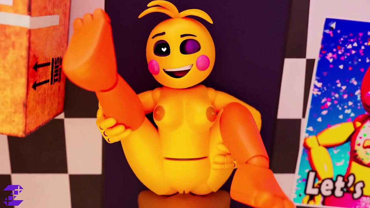 night security fucks little chica in fnaf