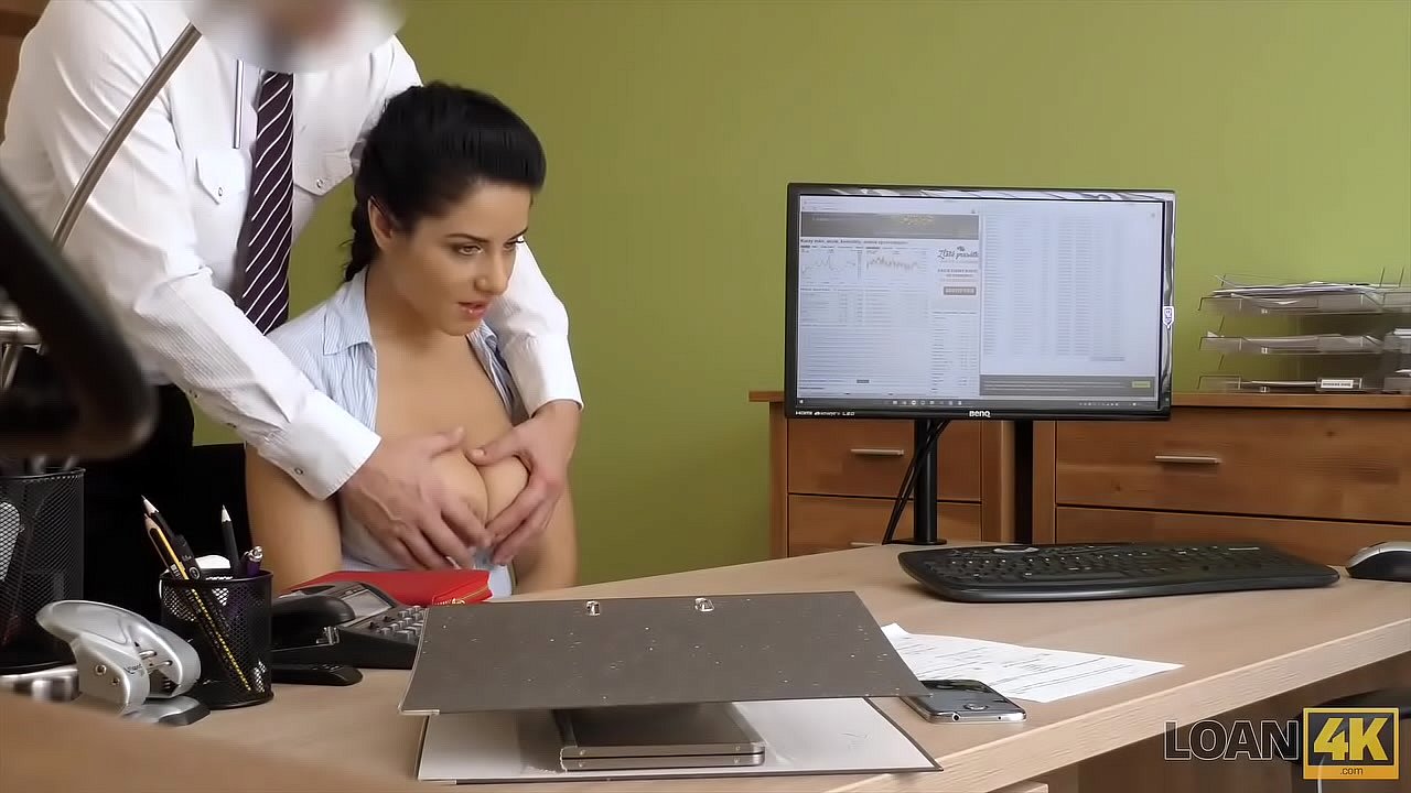 LOAN4K. Busty hottie needs a loan for wellness center so why fucks
