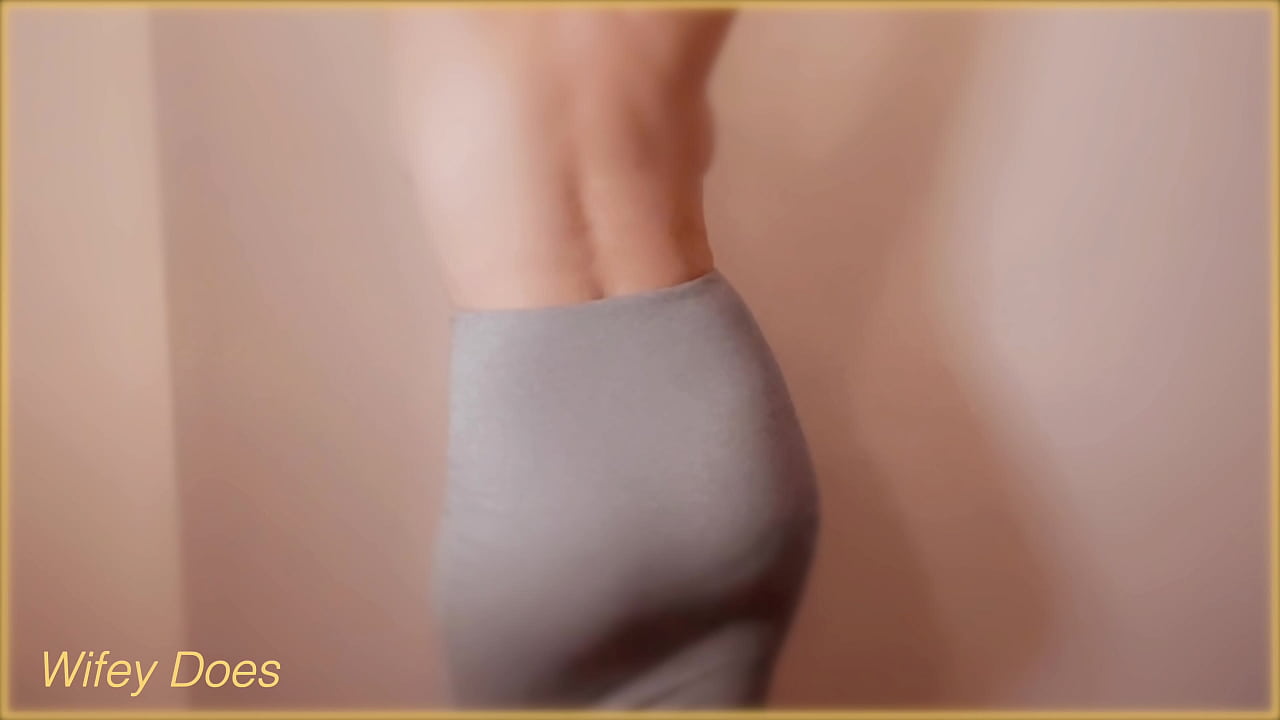 MILF dances in sexy lingerie tit flash