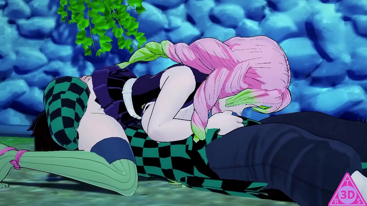 Tanjiro Mitsuri kanroji demon slayer gioco hentai di sesso uncensored Japanese Asian Manga Anime Game..TR3DS..3