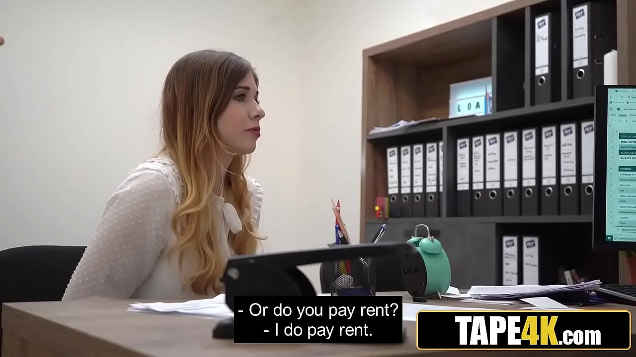 Big Tits Beauty Using Her Feminine Charms to Get a Good Loan Deal