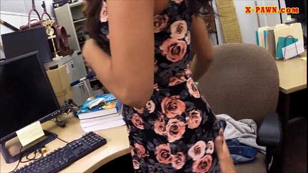 Amateur student pawns her sweet pussy and screwed for money