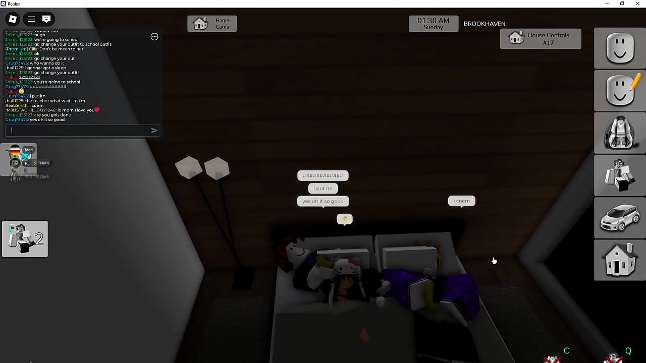 Stepsister turns horny stepbrothers on by "excercising" on them