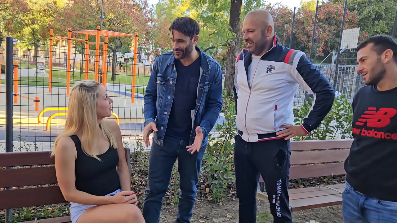 Christen Courtney 3 on 1 DP, Gagging Deepthrat, Ass to mouth, Rough Sex, Cum in mouth