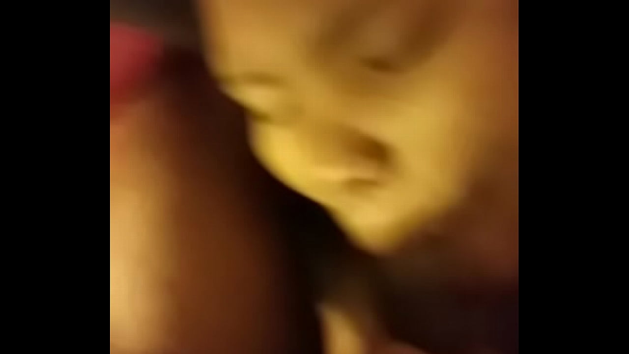 A young black couple having good hardcore sex