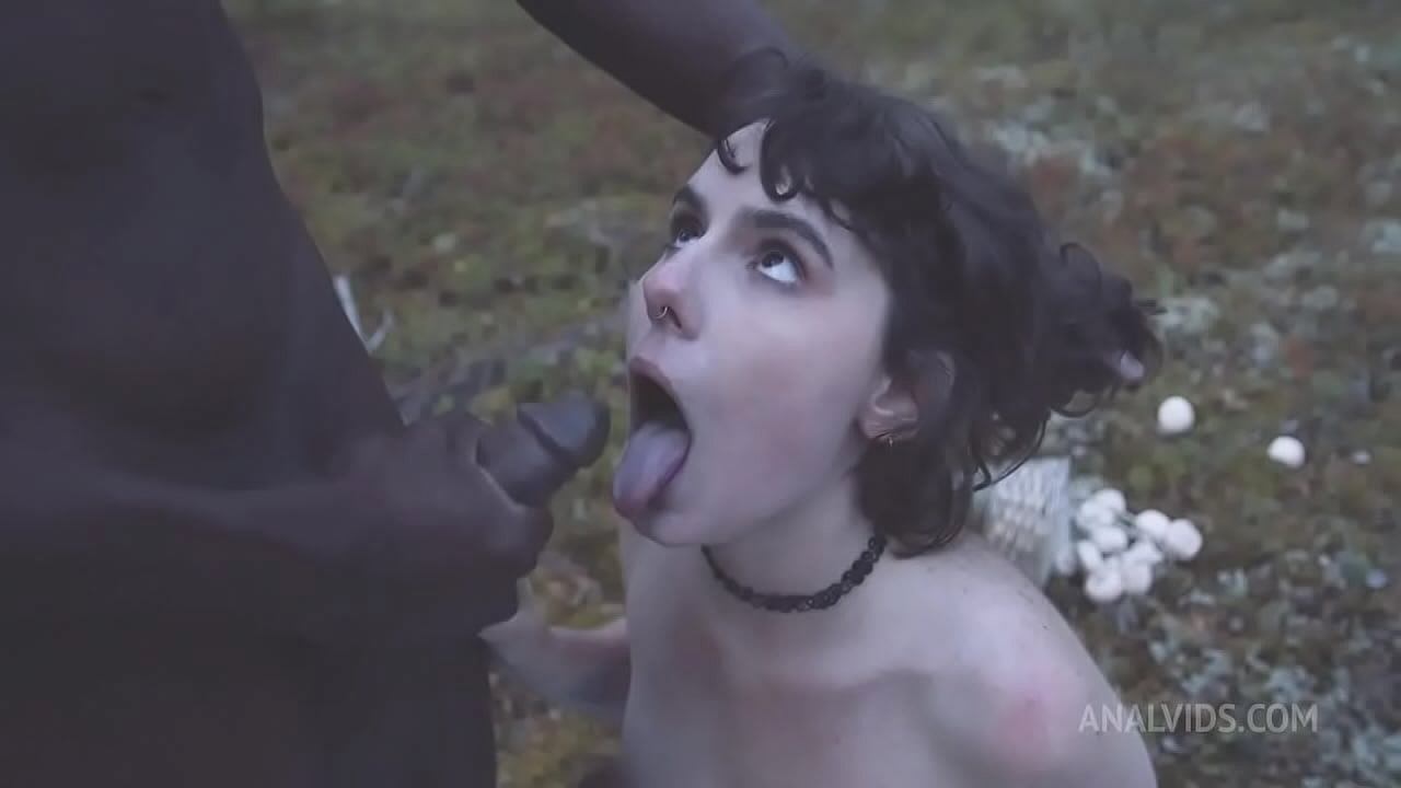 Darcy Dark in search of in the forest got her first anal BBC FLX010