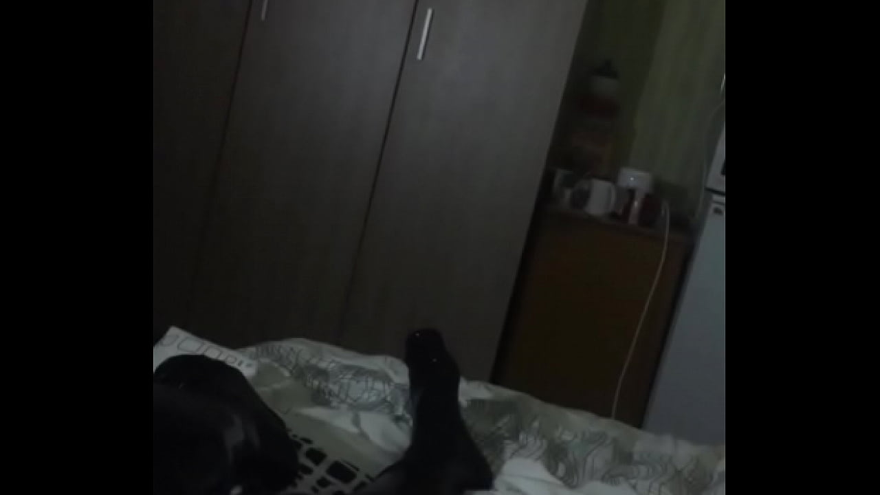 My first time ever wearing latex (stockings   gloves)