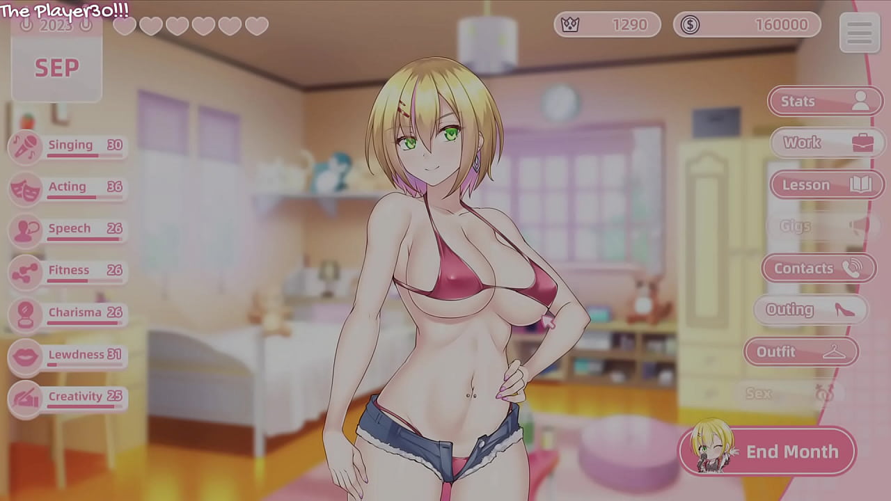 Gameplay for Idol Hands 2