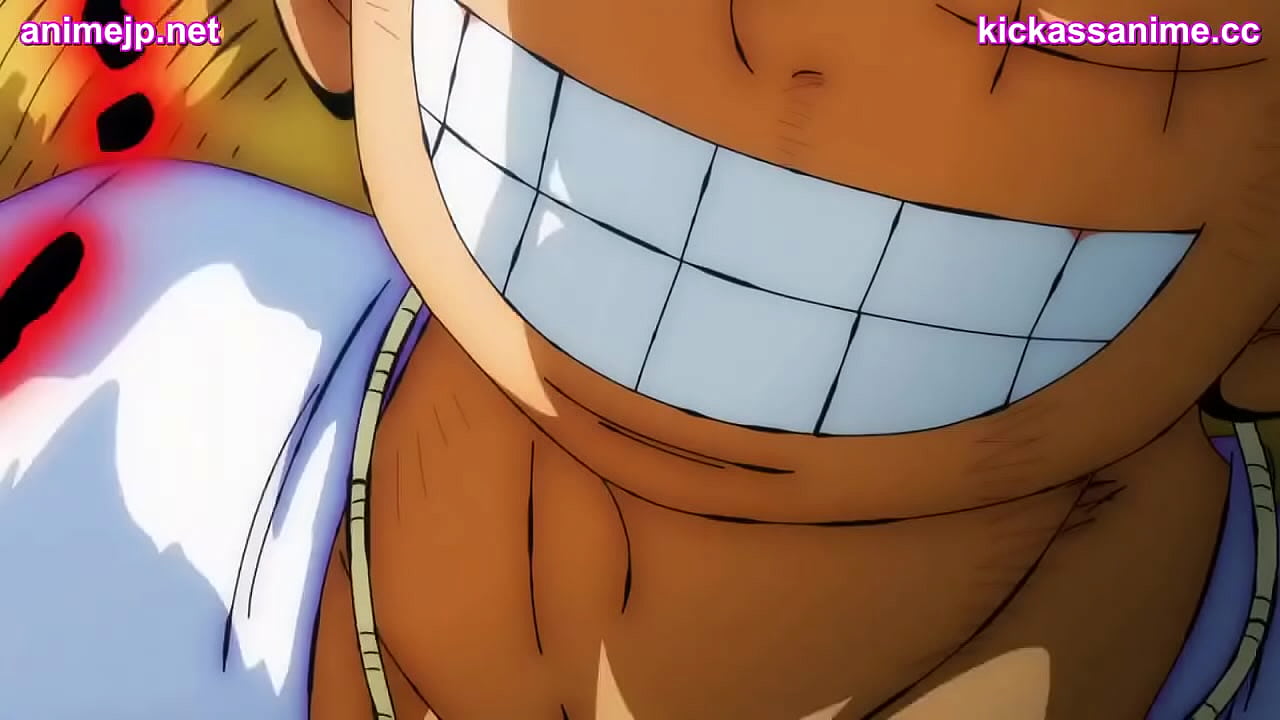 Episode #1071 of One Piece with Gear Five and fighting with Kaido