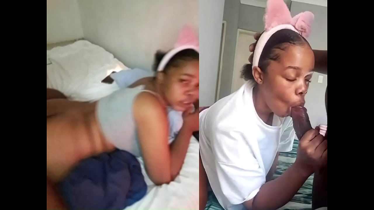 Young Hood Kasi African Girls With Natural Thick Curvy Plump Booty: Ordered To Lie Face Down Ass Up Planking & Take Raw Bareback BBC Dick Back Shots